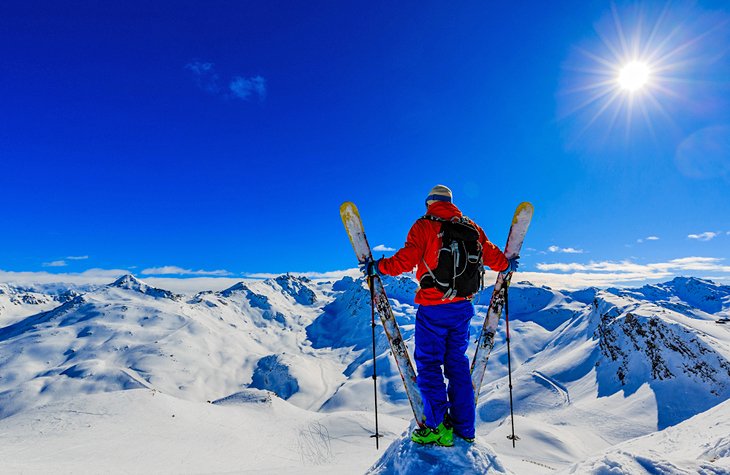 Best Ski Area in Europe beautiful views